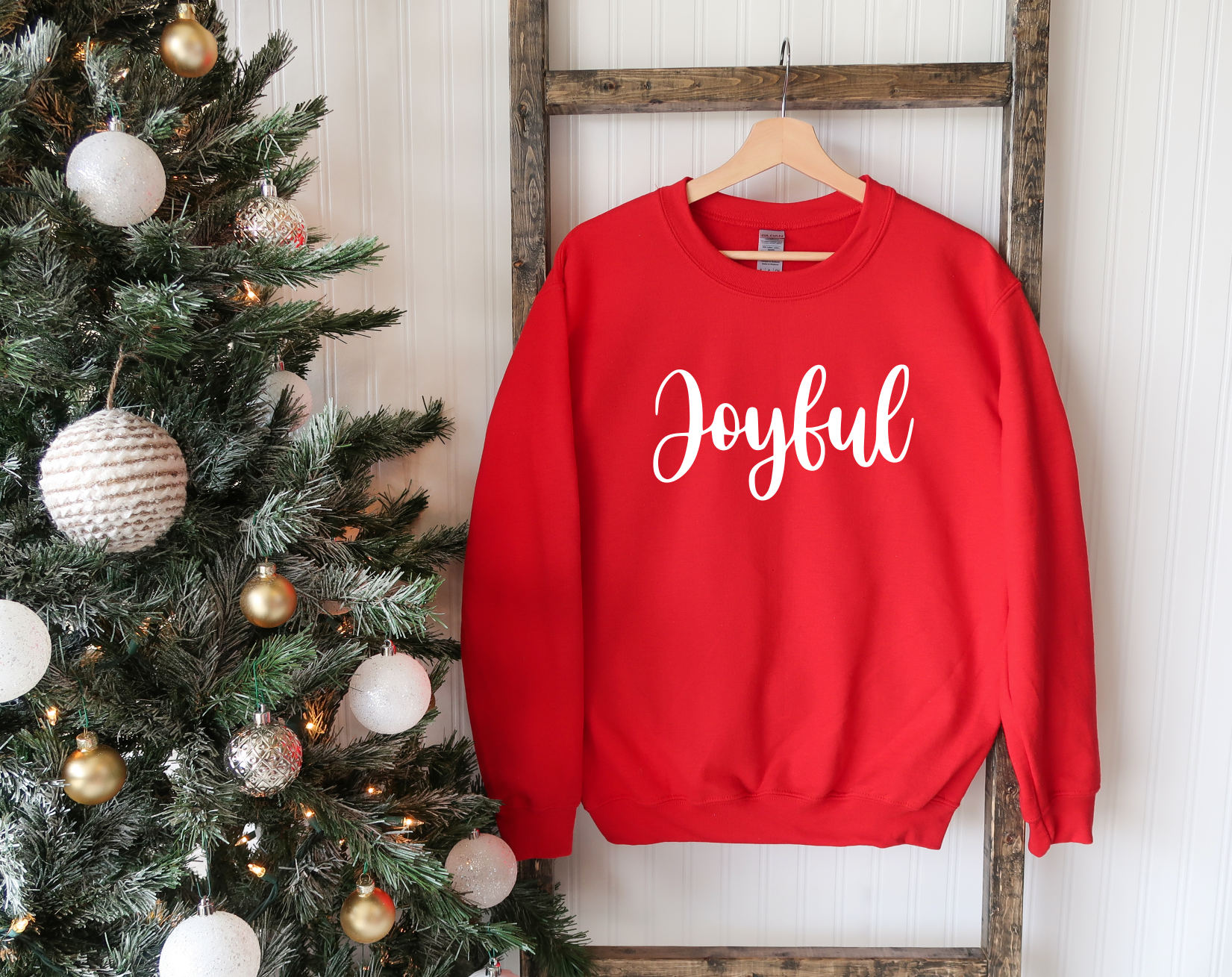 Joyful Crew Neck Sweater