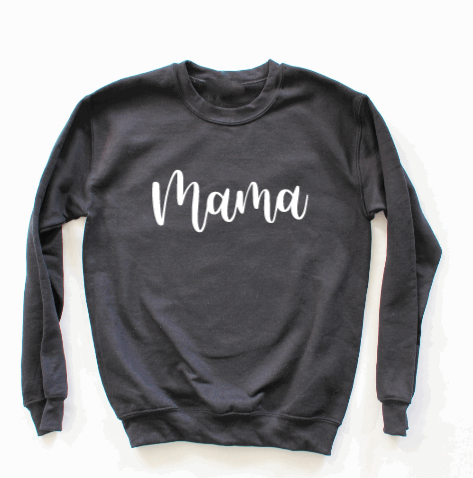 Mama Crew Neck Sweater