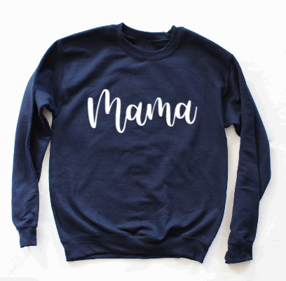 Mama Crew Neck Sweater