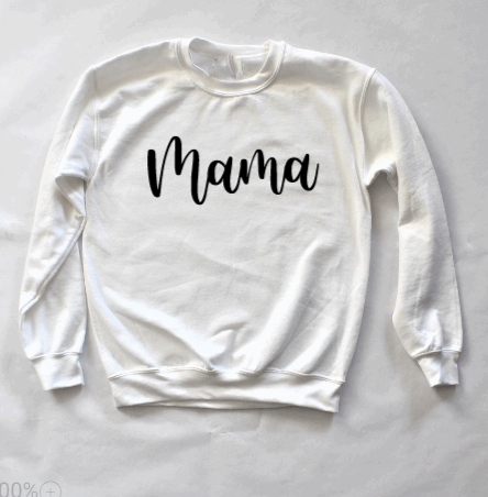 Mama Crew Neck Sweater