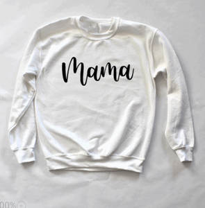 Mama Crew Neck Sweater