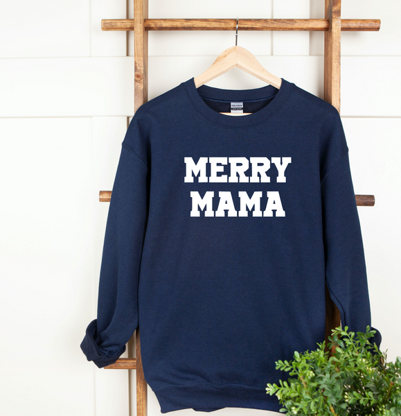 Merry Mama Crew Neck Sweater