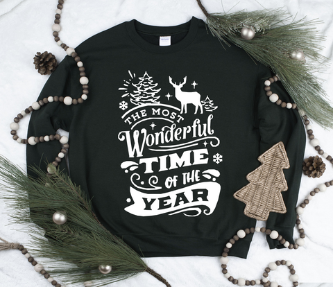 It's the Most Wonderful Time of the Year Crew Neck Sweater