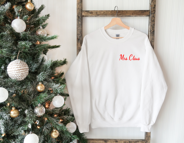 Mrs. Claus Crew Neck Sweater