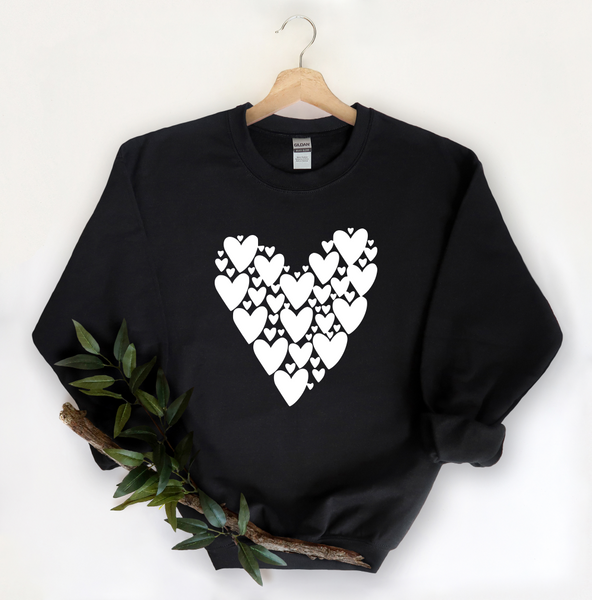 All the Hearts Crew Neck Sweater