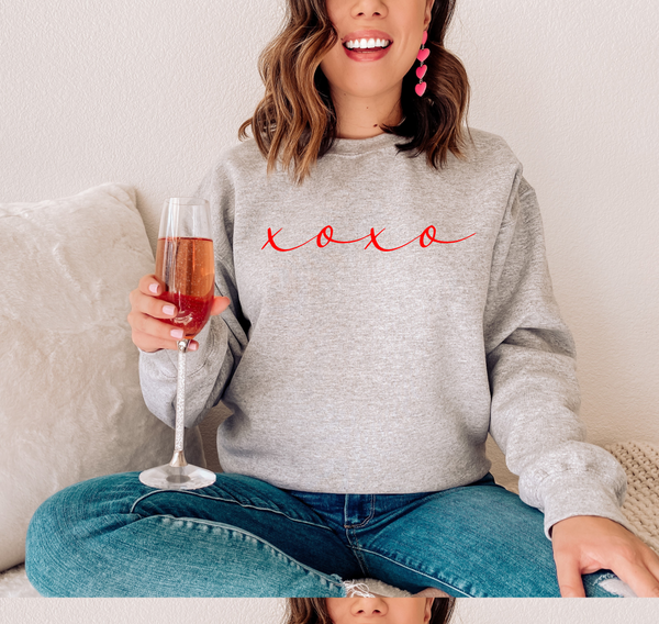xoxo Crew Neck Sweater