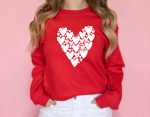 All the Hearts Crew Neck Sweater