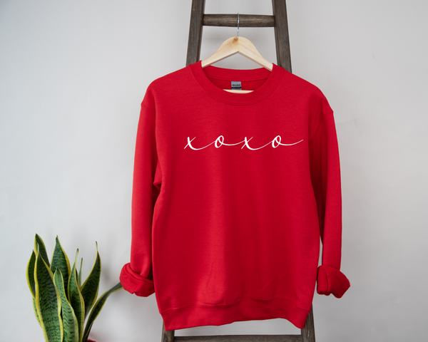 xoxo Crew Neck Sweater