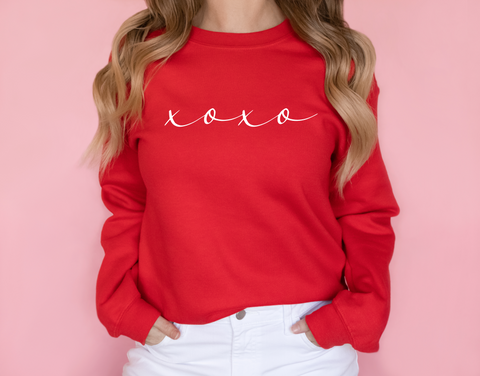 xoxo Crew Neck Sweater