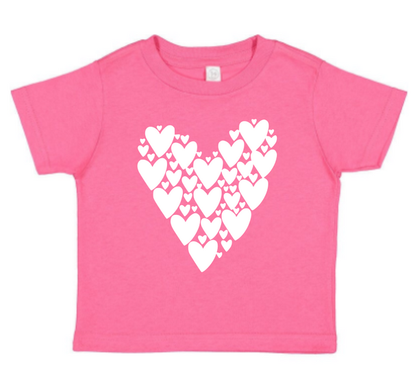Girls All the Hearts Tee