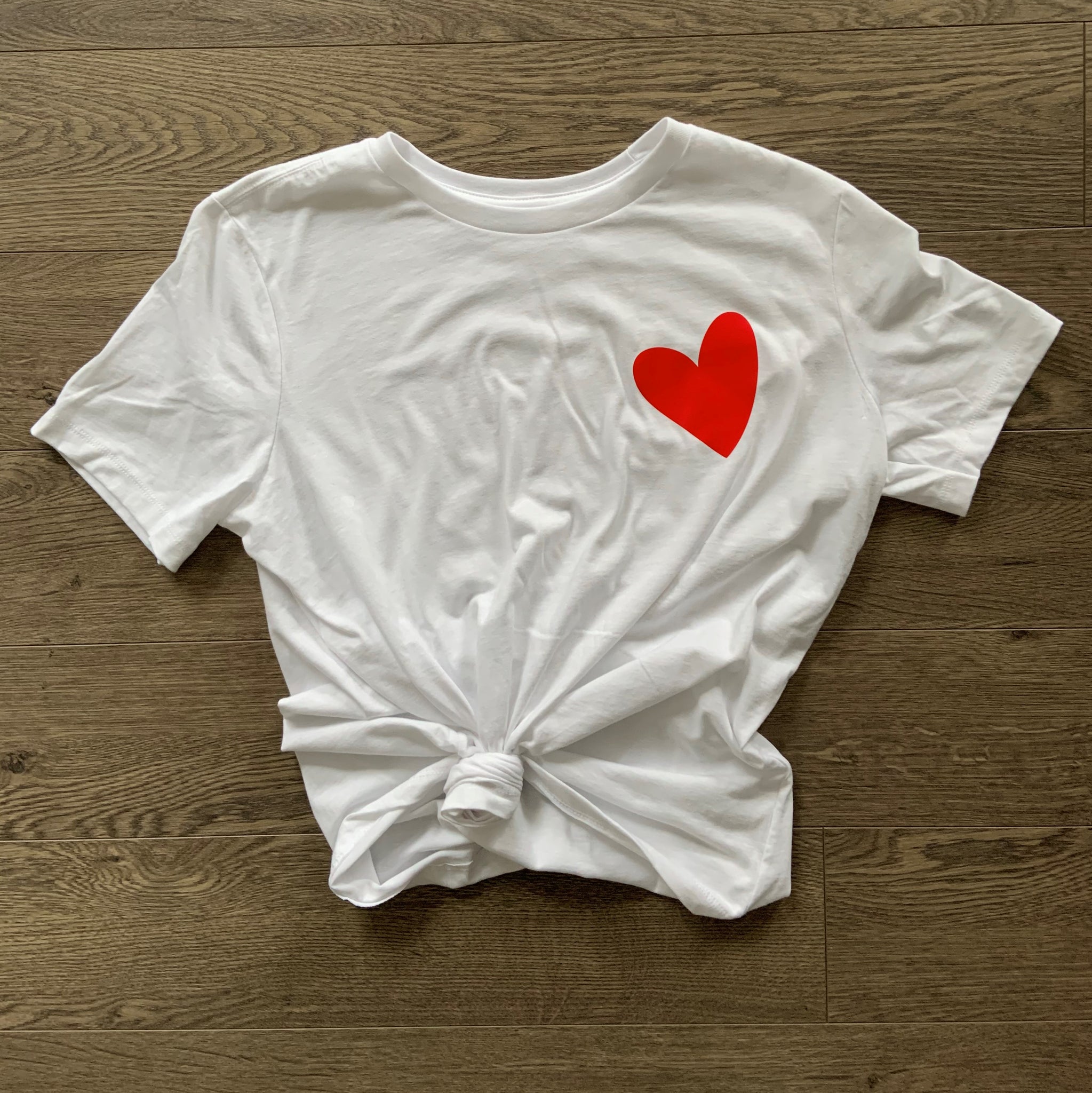 White Heart T-Shirt