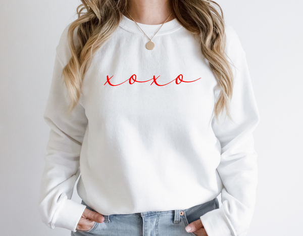 xoxo Crew Neck Sweater