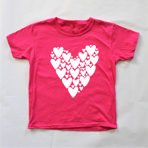 Girls All the Hearts Tee